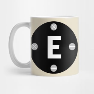 Letter E Mug